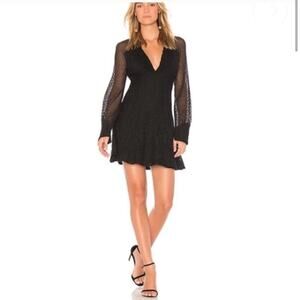 Ella Moss Black Lace Amberline Dress